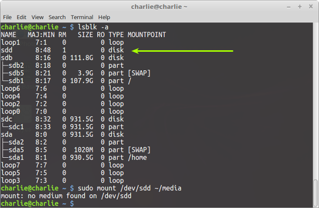 Mounting a - Linux Mint Forums